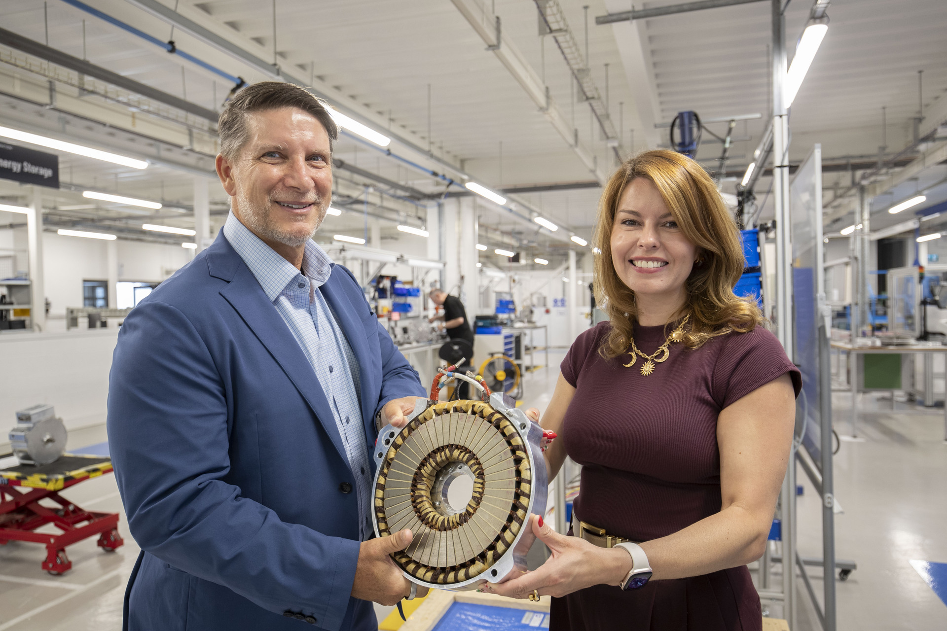 North East Mayor Commissions Expanded Production Facility at Turntide’s Gateshead Campus