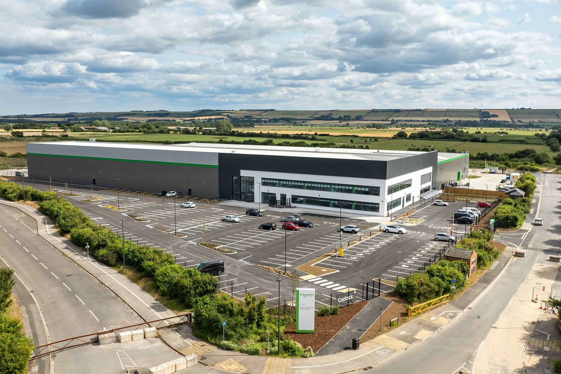 Production begins at Schneider Electric’s state-of-the-art Scarborough plant, powering the UK’s energy transition