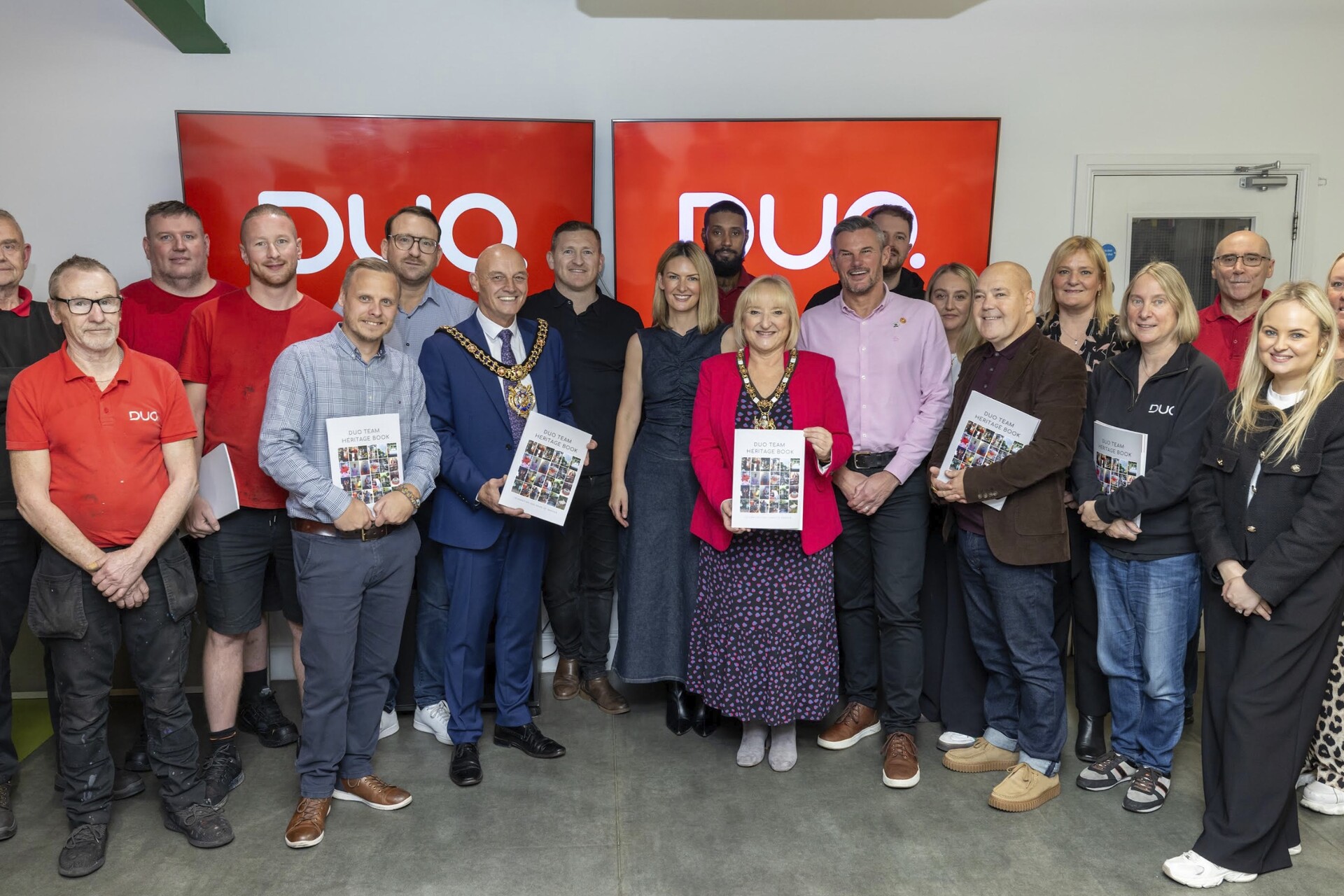 Lord Mayor Celebrates ‘1,000-Year’ Staff Heritage at Duo