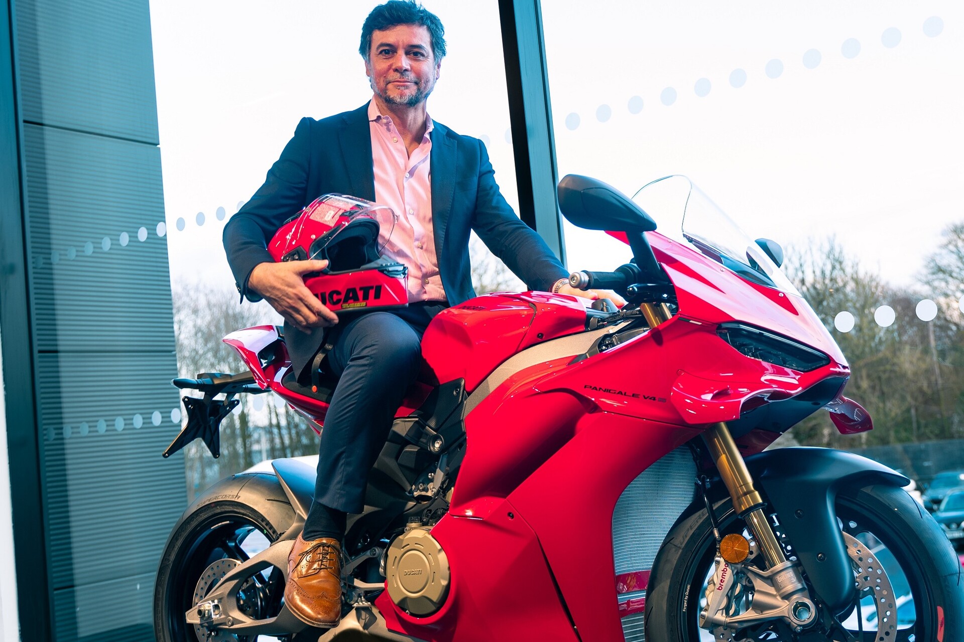 Ducati Boss Revs Up Support for North East STEM Foundation