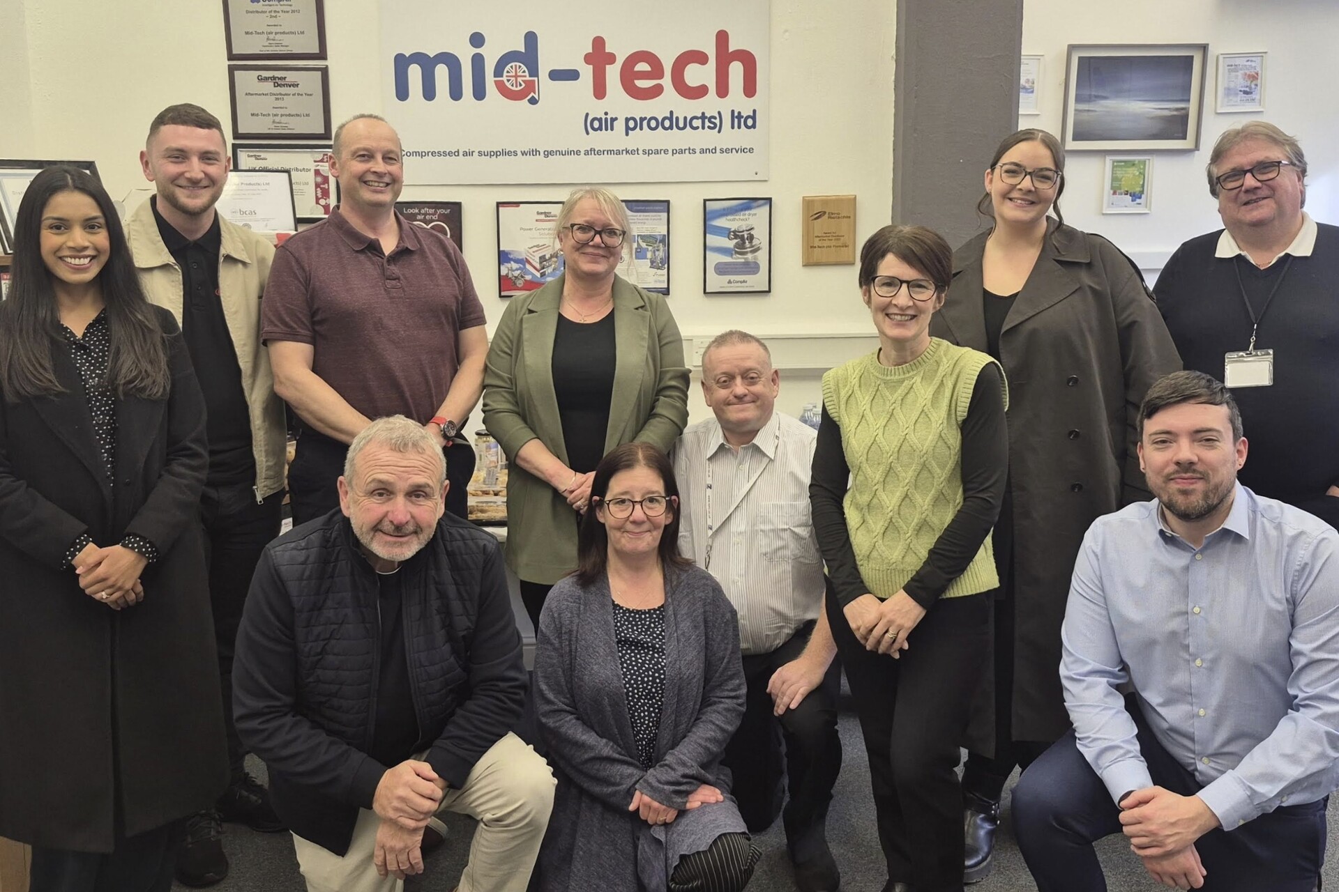 Mid-Tech Air Products relocates to larger office to support Ingersoll Rand spares business