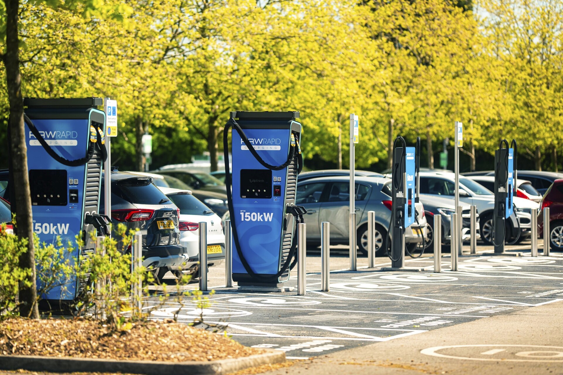 RAW Charging and Landsec Launch Major New EV Charging Hub at Parrs Wood