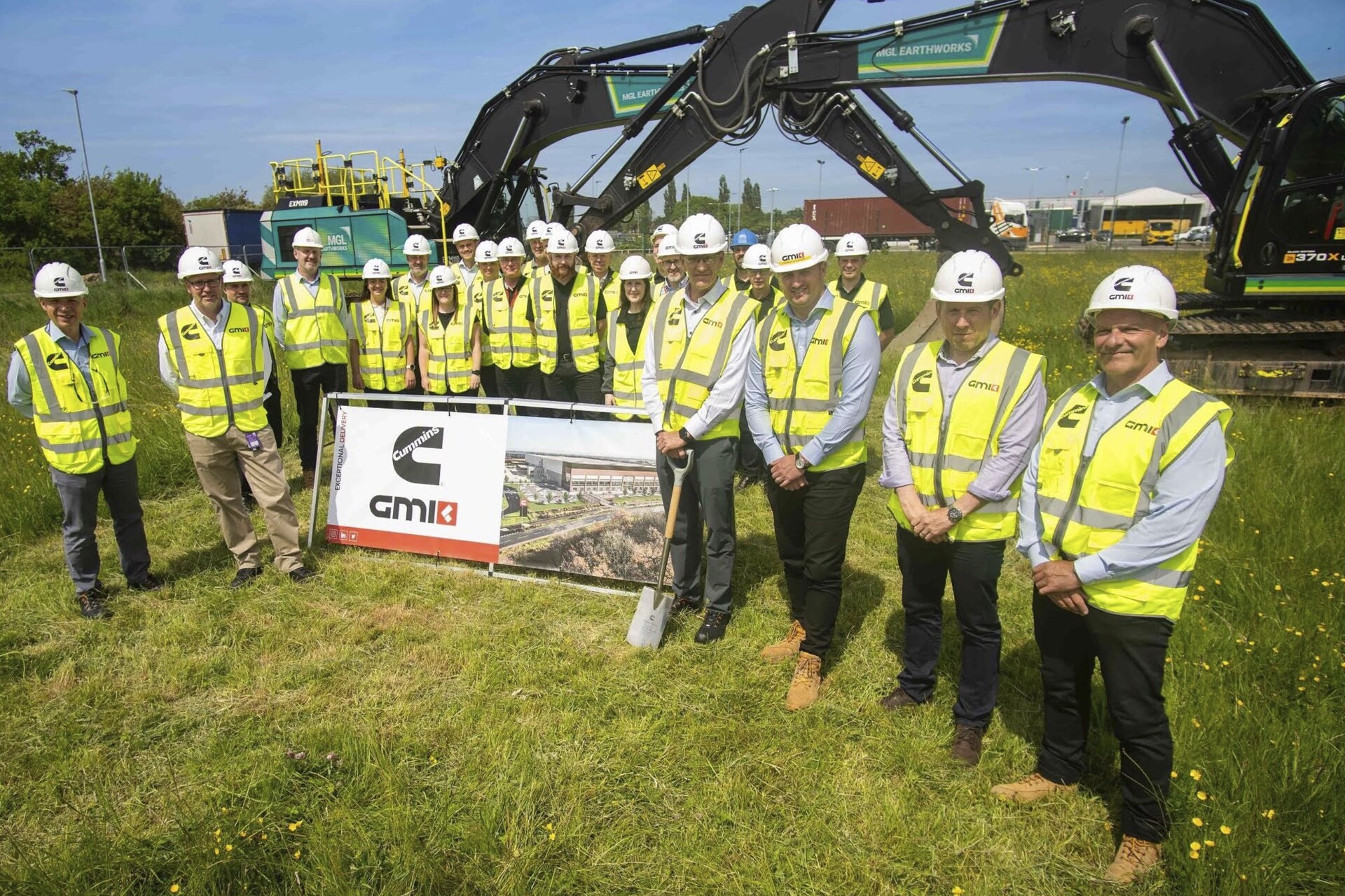GMI Construction Group breaks ground on major Cummins expansion in Darlington
